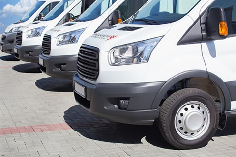Grosvenor Mobility delivery van fleet